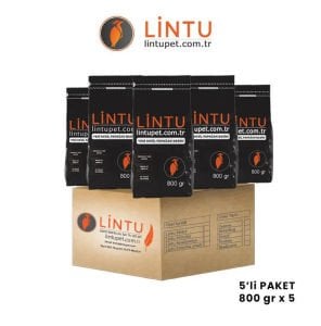 Lintu Afrika Yüksek Protein Papağan Yemi– 5x8000gr Paket
