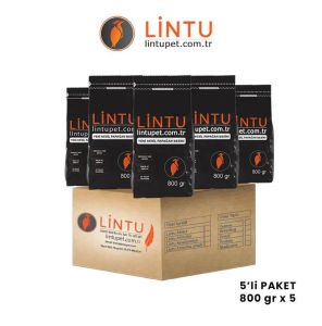 Lintu Ara-Macaw Yüksek Enerji Papağan Besini -5x800 gr Paket