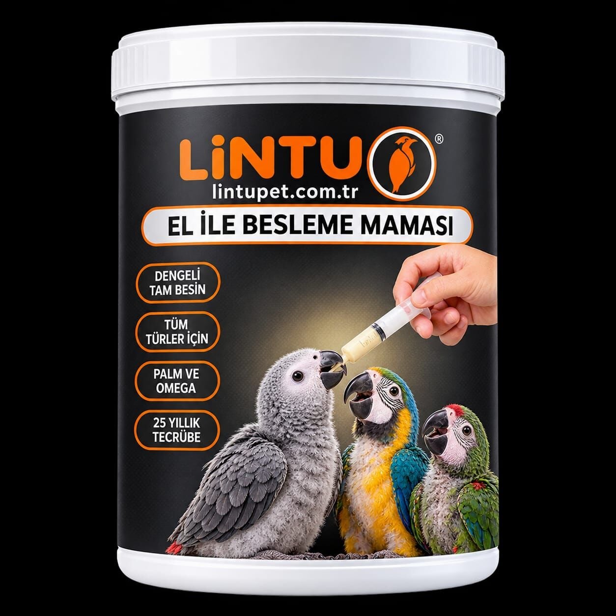 jako-buyuk-papagan-yavru-el-besleme-mamasi